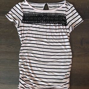 Maternity Striped Shirt